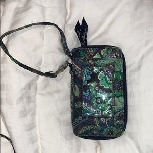 Vera Bradley wrist wallet